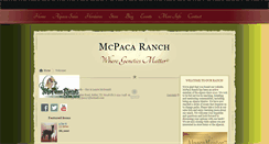 Desktop Screenshot of mcpacaranch.com